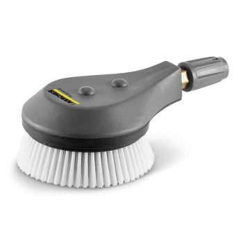 Rotating wash brush for high-pressure cleaner, nylon bristles (up to 1000 l/h)