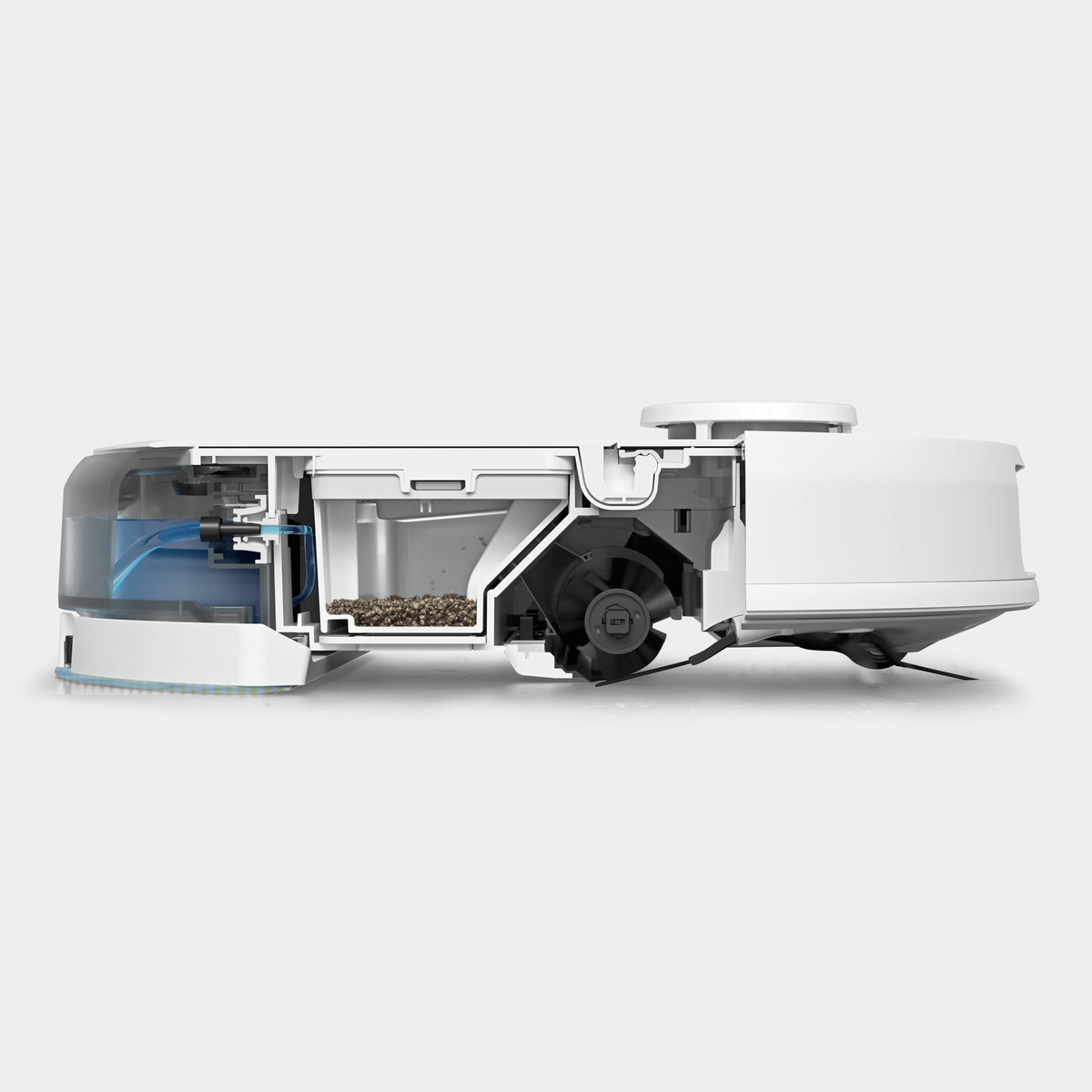 KARCHER RCV 3 - Robot Aspirateur Laveur Connecté - Navigation LIDAR précise  - 3 modes de nettoyage - Capteur de vide - Karcher