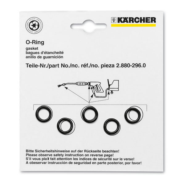 2pcs Karcher 6.362-376.0 O-Ring Seal 24 X 1.5