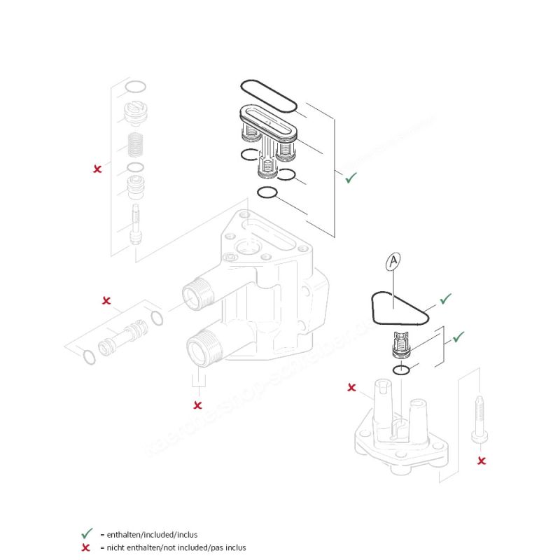 Kärcher Pump maintenance kit K 580, K 695